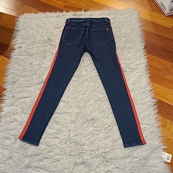 Rag & bone Mazie side stripe skinny jean size 24 - Picture 6 of 7